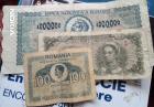 Monede si bancnote romania ( 2o lei 1950 )si alte